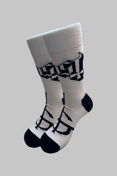 Ghost Symbol Band Logo Mono Ankle Socks Carousel 5
