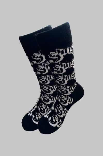 Ghost Band Logo Pattern Ankle Socks Ankle Carousel 3