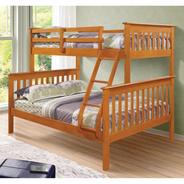 Torino Kids Bunk Bed Honey Single on Double Carousel 2