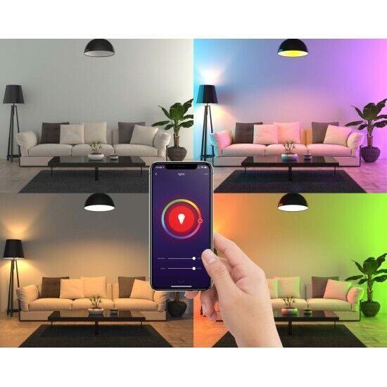 Laser 5w E14 Smart Globe RGB Alexa Google Home 460lm Carousel 12