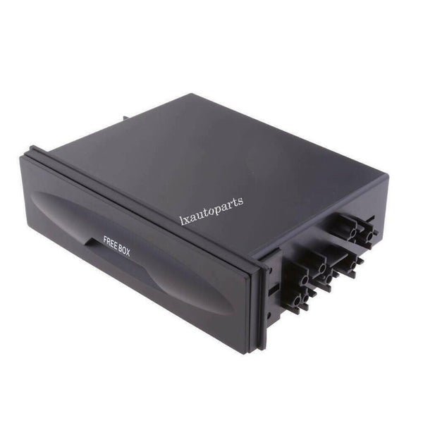 Car CD Player Radio Storage Box Universal Single Din Truck Dash Trim Pocket Kit Carousel 8
