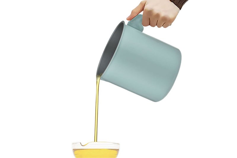 1.7L Bacon Grease Saver With Strainer Oil Containe Fat Separator For Oil Straine Carousel 2