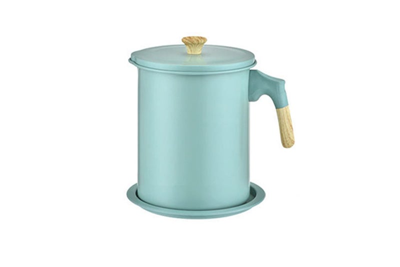 1.7L Bacon Grease Saver With Strainer Oil Containe Fat Separator For Oil Straine Carousel 5