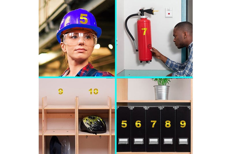 30Pcs Reflective Mailbox Numbers For Outside Waterproof Mailbox Numbers Stickers Carousel 2