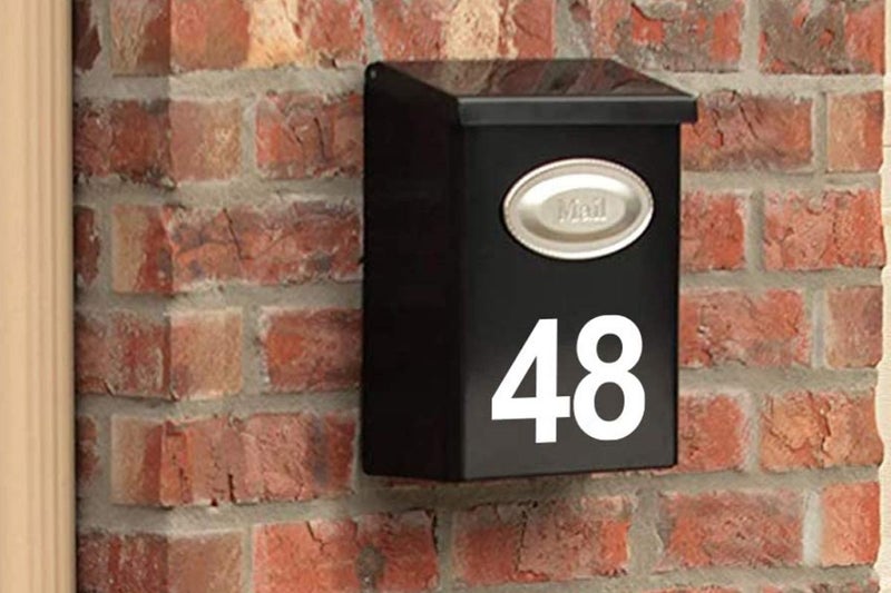 30Pcs Reflective Mailbox Numbers For Outside Waterproof Mailbox Numbers Stickers Carousel 2
