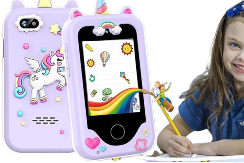 2.8Inch Touchscreen Kids Learning Play Toy Phone With Dual Camera Kids Smart Pho Carousel 1