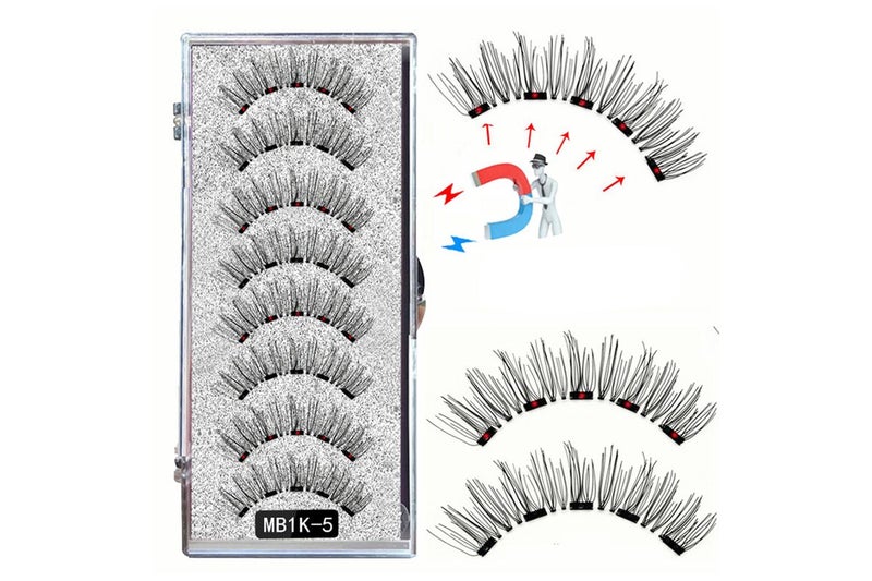 8Pcs Eyelash Set Curler Clip Quantum Kit False Eyelashes 3D Eye Lashes Tool-Styl Carousel 3