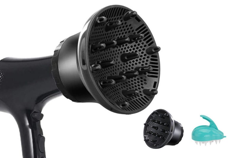 Universal Hair Diffuser Hair Dryer Diffuser Attachment for Curly and Wavy Hair Carousel 1