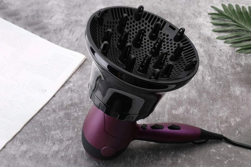 Universal Hair Diffuser Hair Dryer Diffuser Attachment for Curly and Wavy Hair Carousel 2
