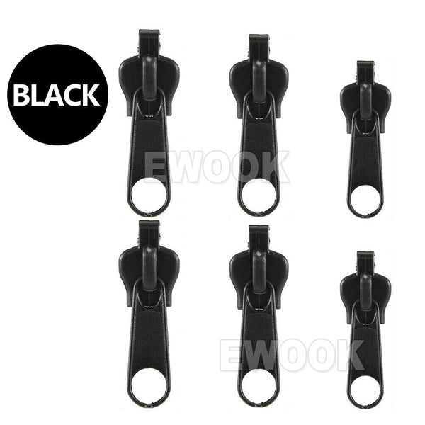 6Pcs Universal Instant Fix A Zipper Repair Replacement Zip Sewing Kit DIY Rescue Carousel 10