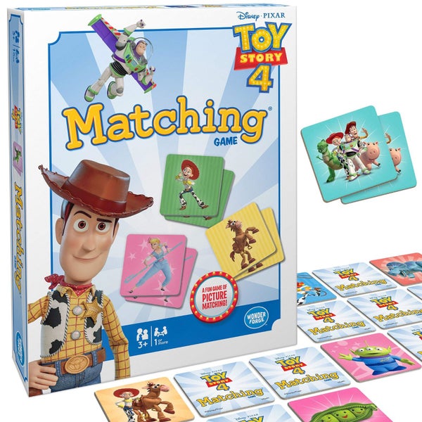 Wonder Forge Toy Story 4 Matching Game | Brain-Boosting Puzzle for Ages 3-5 | En Carousel 1