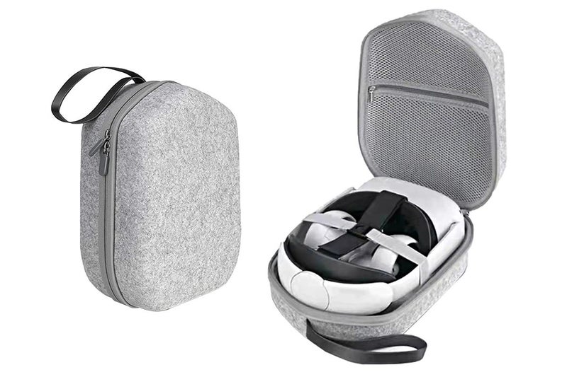Hard Carrying Case Compatible with Meta Oculus Quest 2 Hard Travel Bag for Trave Carousel 1