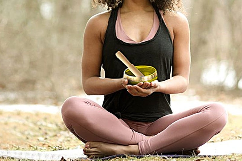 Tibetan Singing Bowl Set Yoga And Meditation Sound Healing With Wooden Striker-Y Carousel 2