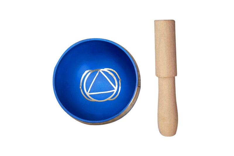 Tibetan Singing Bowl Set Yoga And Meditation Sound Healing With Wooden Striker-D Carousel 3