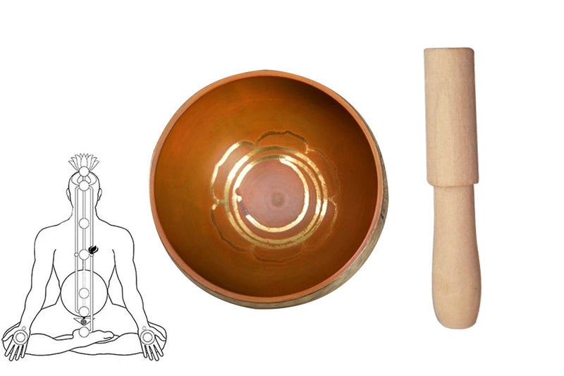 Tibetan Singing Bowl Set Yoga And Meditation Sound Healing With Wooden Striker-O Carousel 1