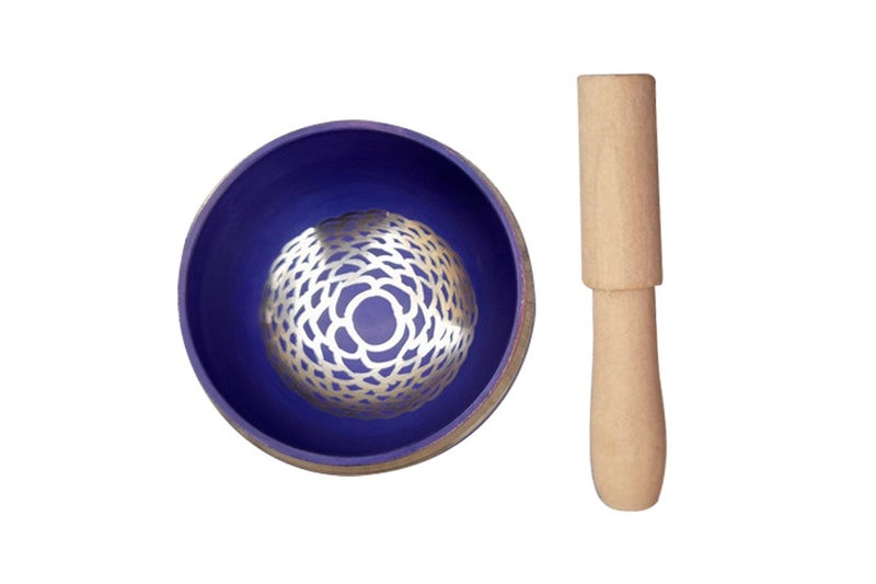 Tibetan Singing Bowl Set Yoga And Meditation Sound Healing With Wooden Striker-P Carousel 2
