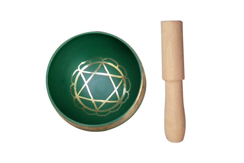 Tibetan Singing Bowl Set Yoga And Meditation Sound Healing With Wooden Striker-G Carousel 3
