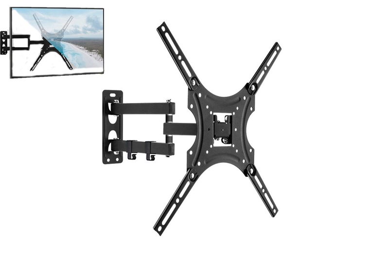 Full Motion TV Monitor Wall Mount Brackets with Swivel Articulating Extension Ti Carousel 1