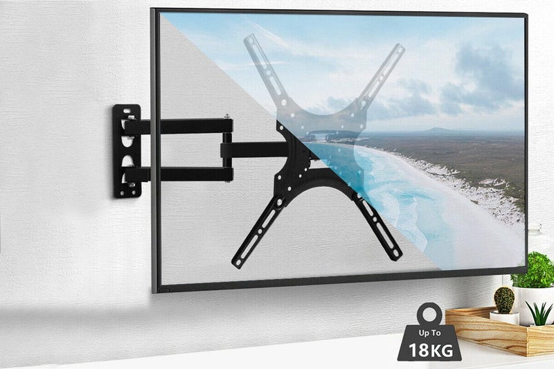 Full Motion TV Monitor Wall Mount Brackets with Swivel Articulating Extension Ti Carousel 2