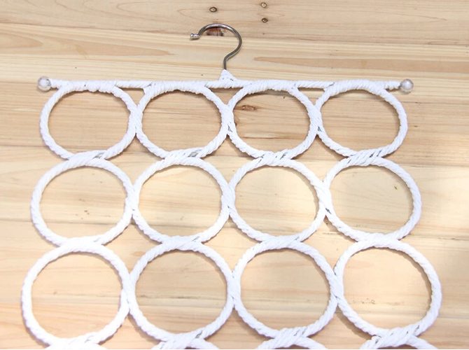 Scarf Hanger Storage Rack Carousel 2