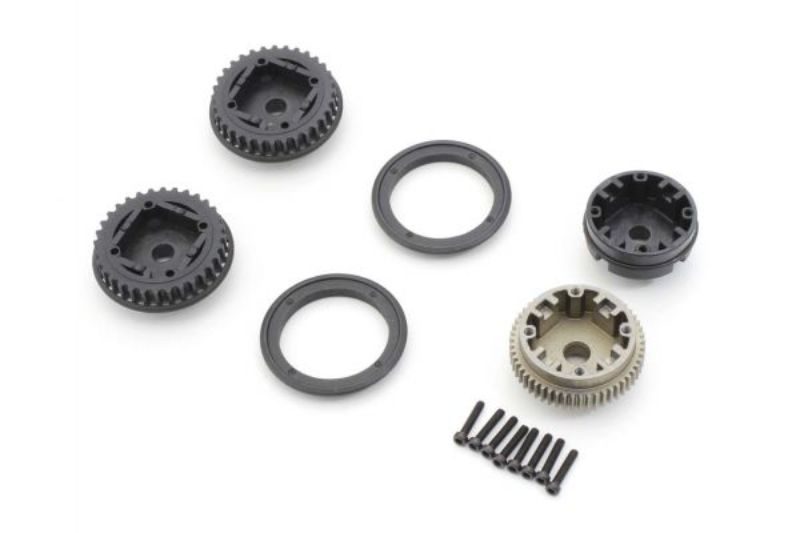 Kyosho Parts - Opt/Mid Diff Case & Pulley Carousel 1