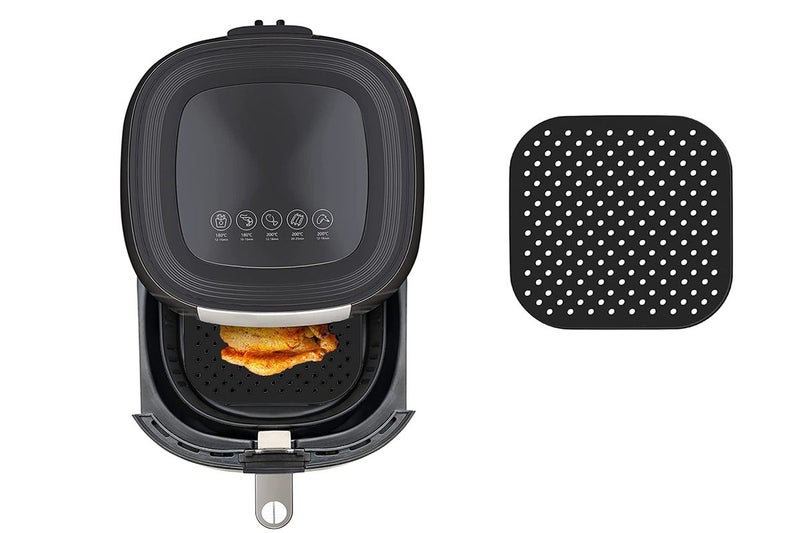 Air Fryer Liners Reusable Baking Pads Basket Heat Resistant Easy Cleaning Air fr Carousel 1