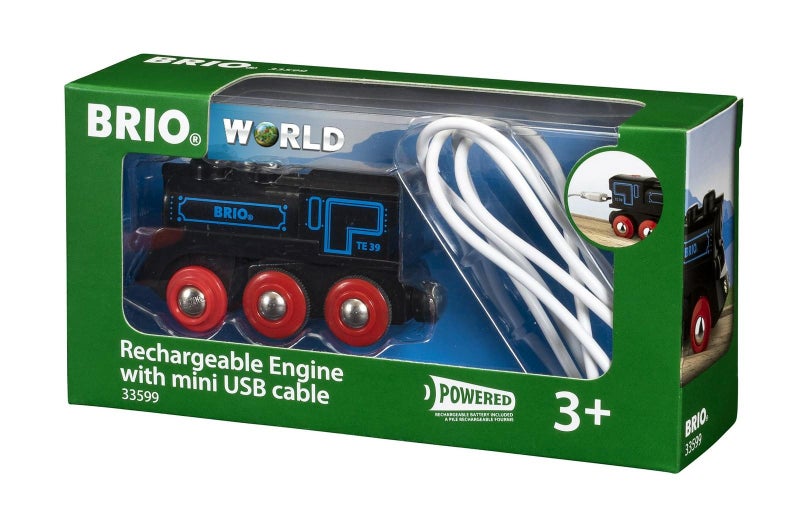 BRIO Rechargeable Engine With Mini USB cable Carousel 1