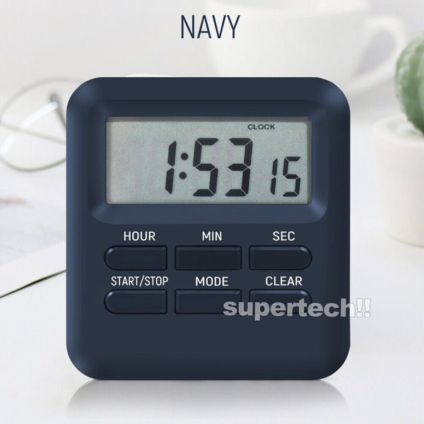2025 Magnetic Kitchen LCD Digital Timer Countdown Count Down 99 Hours Electronic Carousel 10