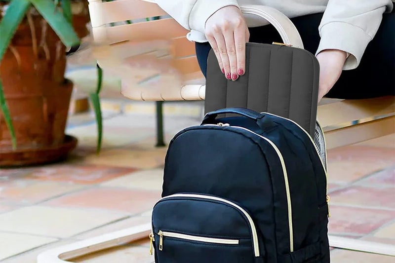 Puffy Sleeve 13.3 Inch Laptop Computer Cover Bag Carrying Case-Black Carousel 2