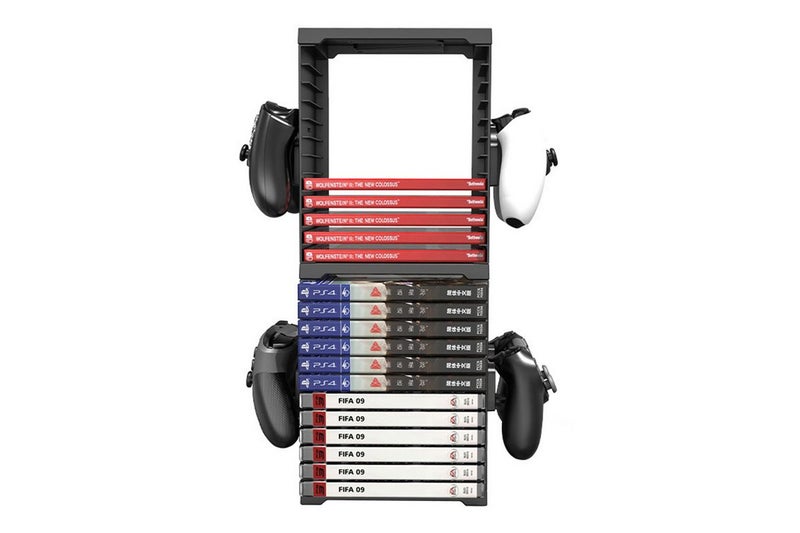 Host Disc Double-layer Storage Box Holder For PS4/PS5 Carousel 1