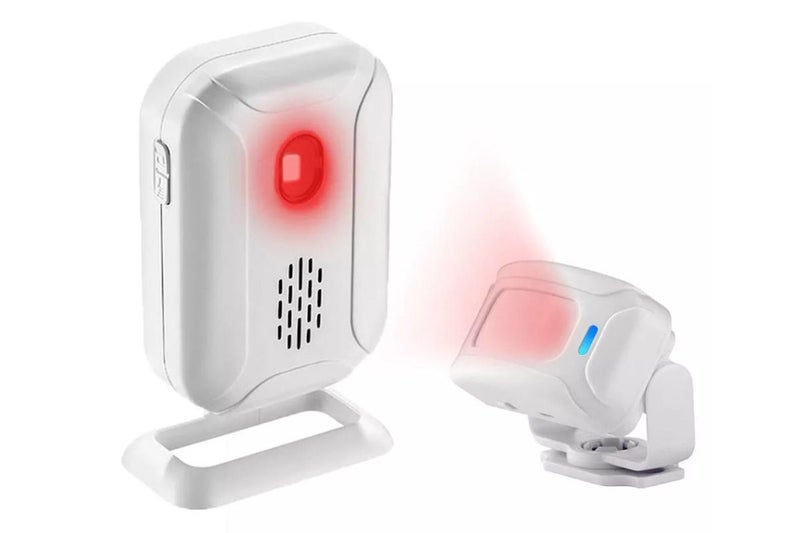 Wireless Motion Sensor Alarm Door Chime for Business Garage Security and Elderly Carousel 1