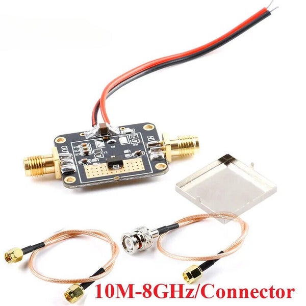 RF Amplifier Board 10M-8GHz Broadband Low Noise Gain 12dB SMA Carousel 1