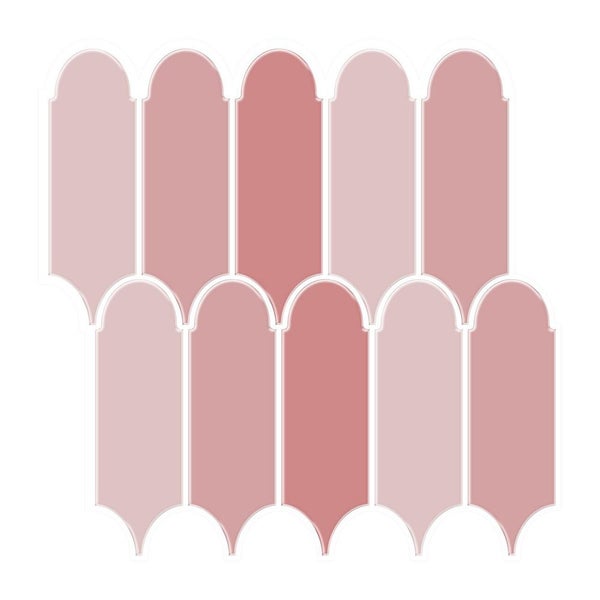 Arch shape Wall Stickers Water Resistant Wallpaper Removable Decal for Kitchen B Carousel 4