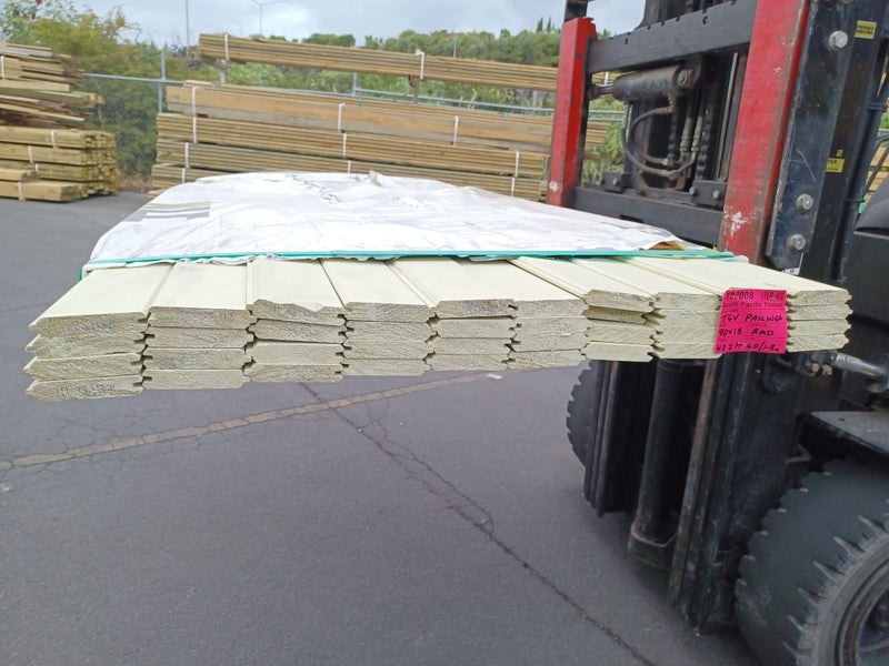 PINE TG&V FENCE PALINGS - 90mm x 18mm - H3.2 PP CLRS - 40 x 1.8m - TS700864228801222401111