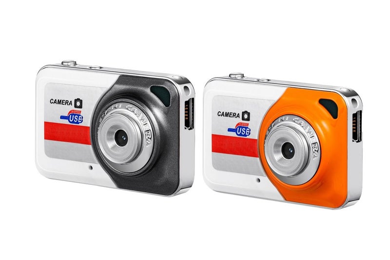 2pcs Digital Camera Portable Megapixels Video Camera with 32G Memory Card for Ki Carousel 2