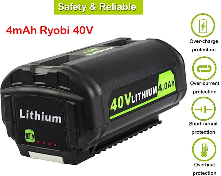 PTN New Ryobi Battery 40V 4AH Replacement Sale Sale Carousel 1
