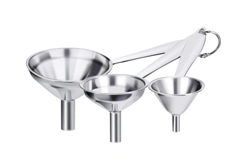 3Pcs Mini Funnel Set Small Funnels for Filling Small Mini Bottle Container Carousel 2
