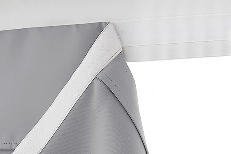 2Pcs French Curtains Privacy Thermal Insulated Bedroom Blackout Door Curtains Wi Carousel 4