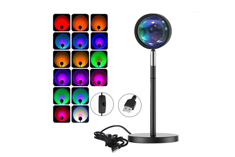 Sunset Sunlight Light Projector Bedroom Photography Lamp for Party Festival-RGB Carousel 2