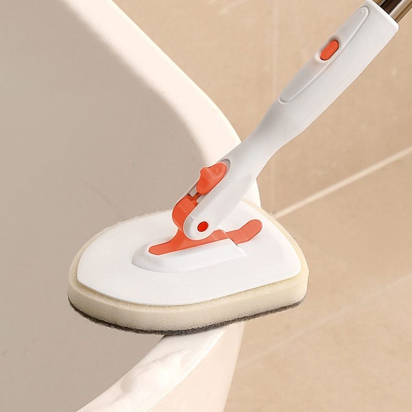 Cleaning Brush Kit with Adjustable Handle and 4Pcs Brush Replacements Carousel 7