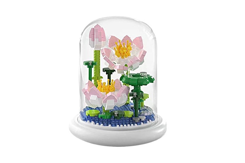 2pcs Toy Flower Building Blocks Kits Bricks Toys for Home Office Decoration-Carn Carousel 6
