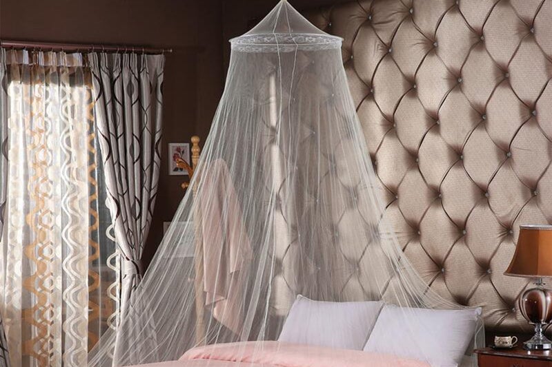 Mosquito Net Bed Canopy for Girls Dome Mosquito Netting for Single to Adult Size Carousel 5