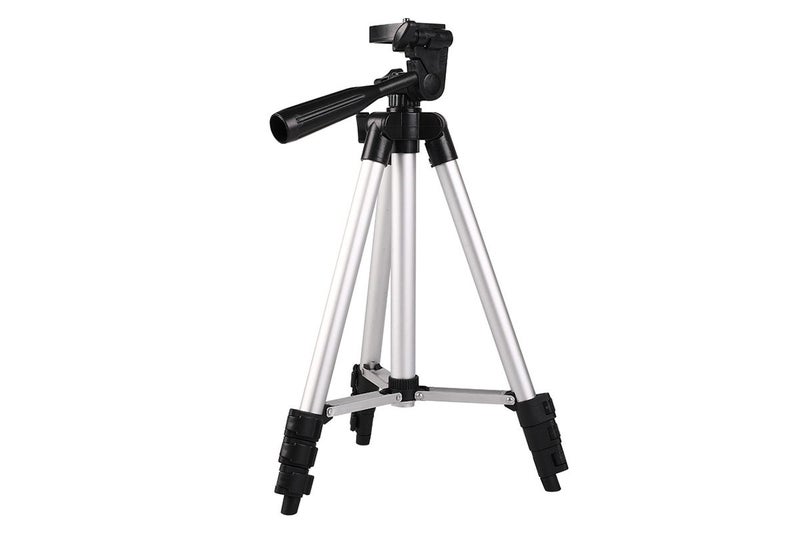 Adjustable Phone and Camera Tripod Portable Stand for Photography and Video Reco Carousel 10
