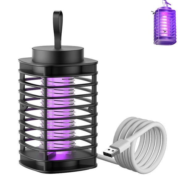 2pcs Mosquito Killer Lamp Electric LED Trap Light for Home Bedroom Camping Outdo Carousel 2