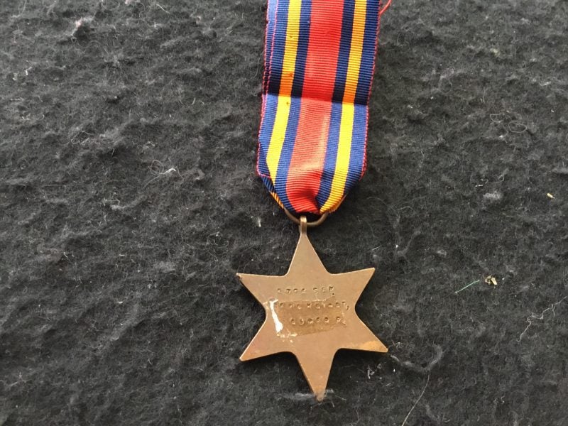 Original WW2 Burma star medal as awarded New Zealanders Carousel 2