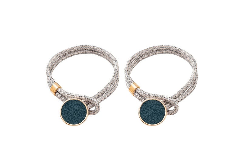 1 Pair Curtain Tiebacks Modern Style Decorative Drapery Tie Holder For Home Offi Carousel 2