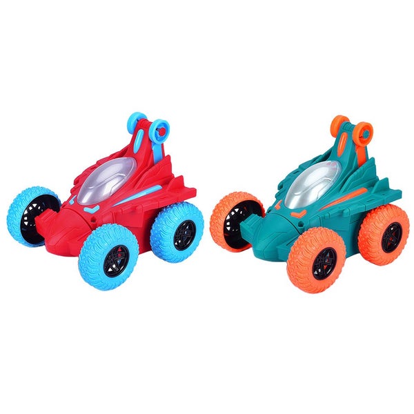 Toy Remote Control Car Automatic Rotation Stunt Car Electric Special Effect Dump Carousel 5