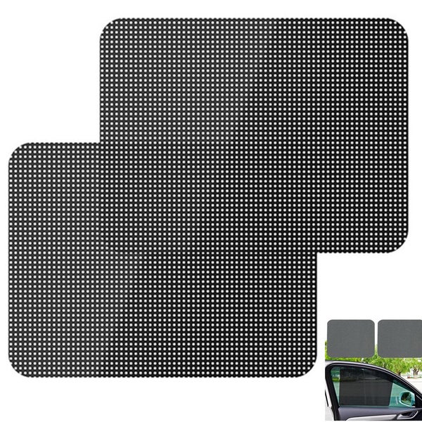 Pair of Car Window Shade Stickers Reusable Cling Car Sun Shade for Windows Prote Carousel 1