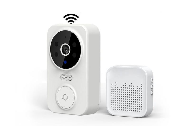 2Pc Smart Wireless Remote Video Doorbell 2-Way Audio With HD Night Vision Angle Carousel 9