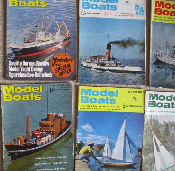 'MODEL BOATS' magazines 14x Carousel 2
